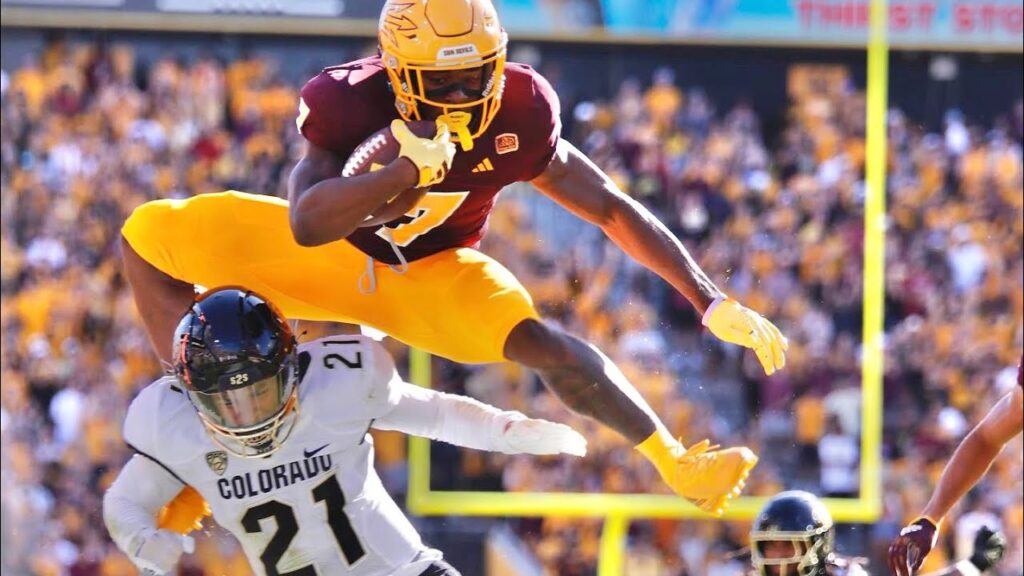 melquan stovall wr 7 arizona state 2023 highlights