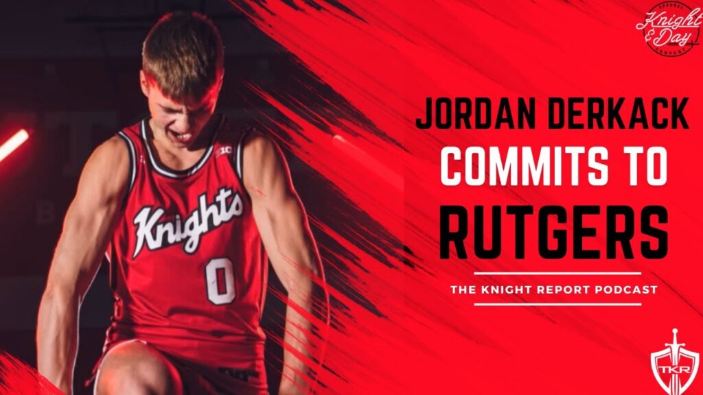 merrimack transfer guard jordan derkack commits rutgers scarlet knights basketball