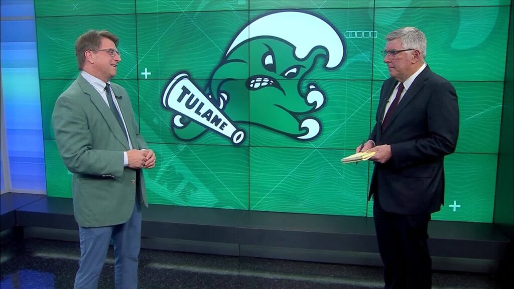 michael arata talks tulane athletics in the wgno sports zone