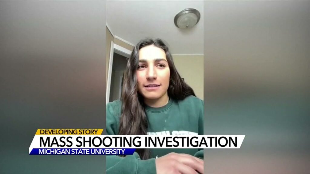 michigan state university student who survived sandy hook massacre speaks out after shooting