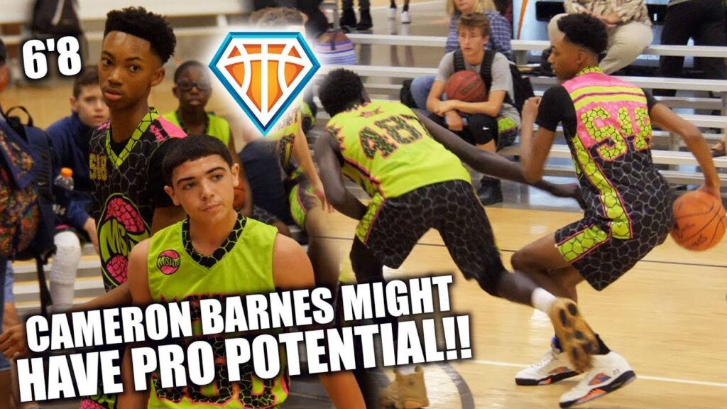 middle schooler w d1 offers 68 cameron barnes might have pro potential in 8th grade