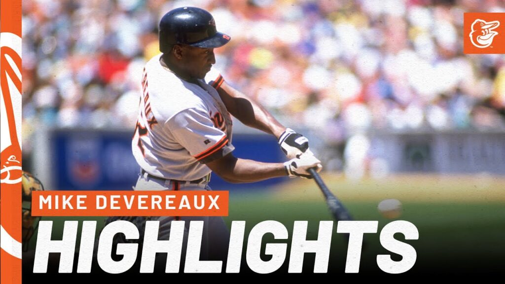 mike devereauxs most iconic plays f09f8f86 orioles hall of fame highlights baltimore orioles