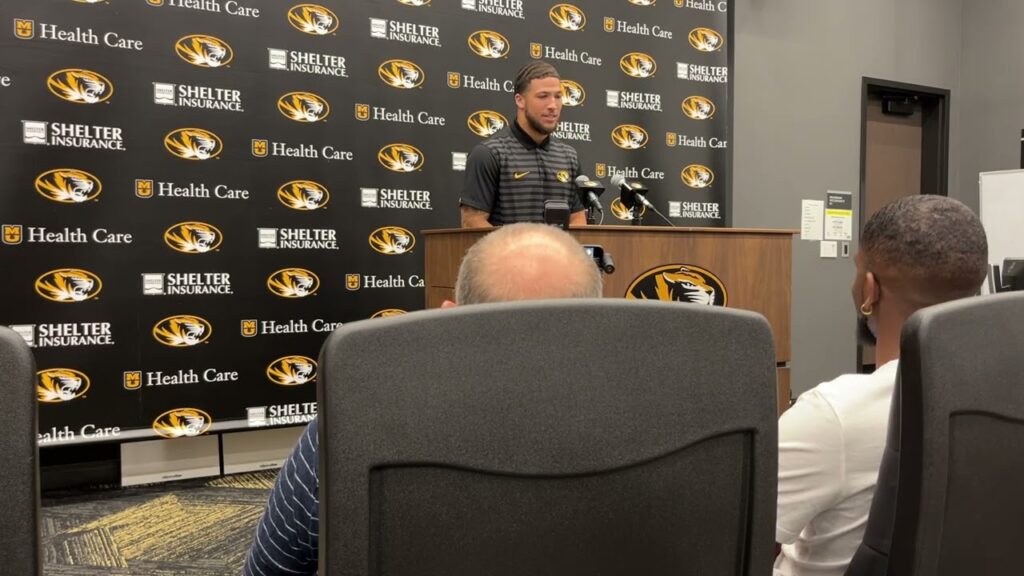 missouri lb chuck hicks previews 2024 season full press conference