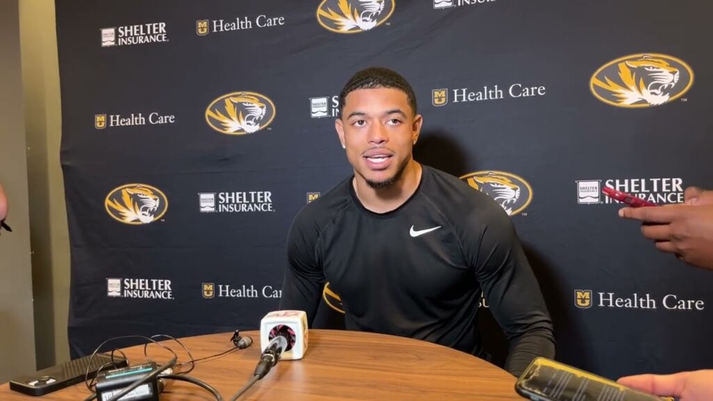 mizzou db joseph charleston spring football press conference