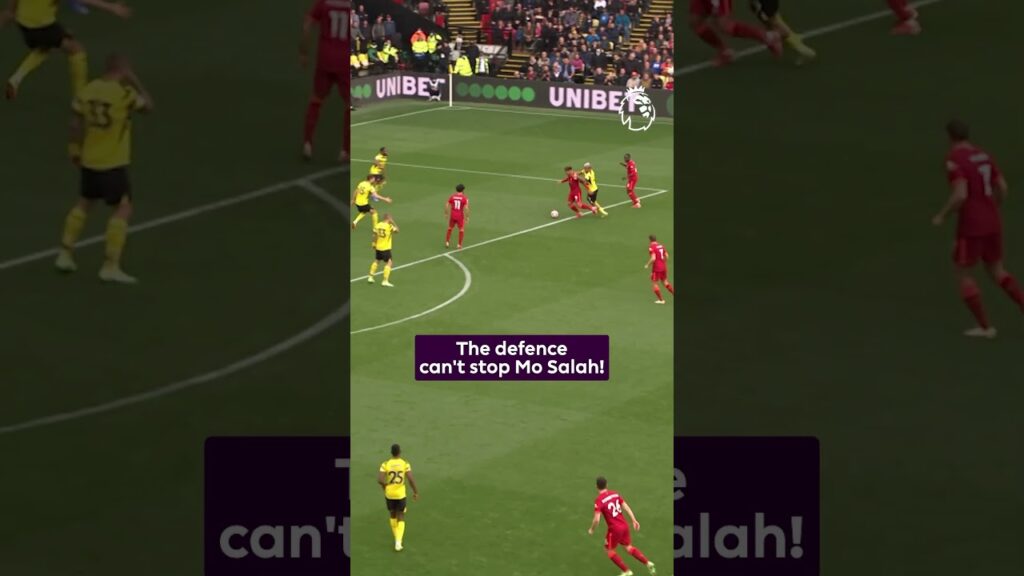 mo salah leaves the defenders helpless