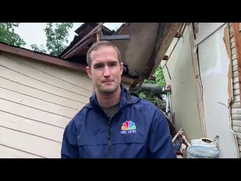 morgan chesky learns the news for tulsa tornado