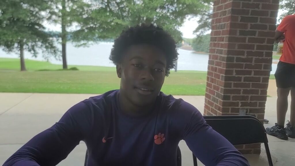 myles oliver meet the 2022 clemson freshmen football players