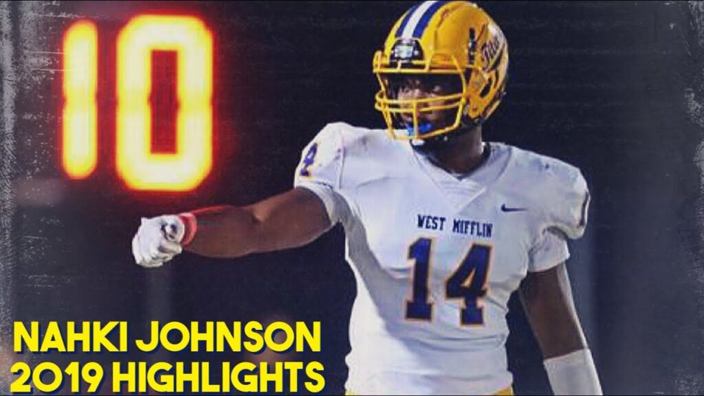 nahki johnson 2019 highlights pitt commit