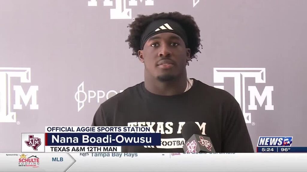 nana boadi owusu on being the aggies 12th man