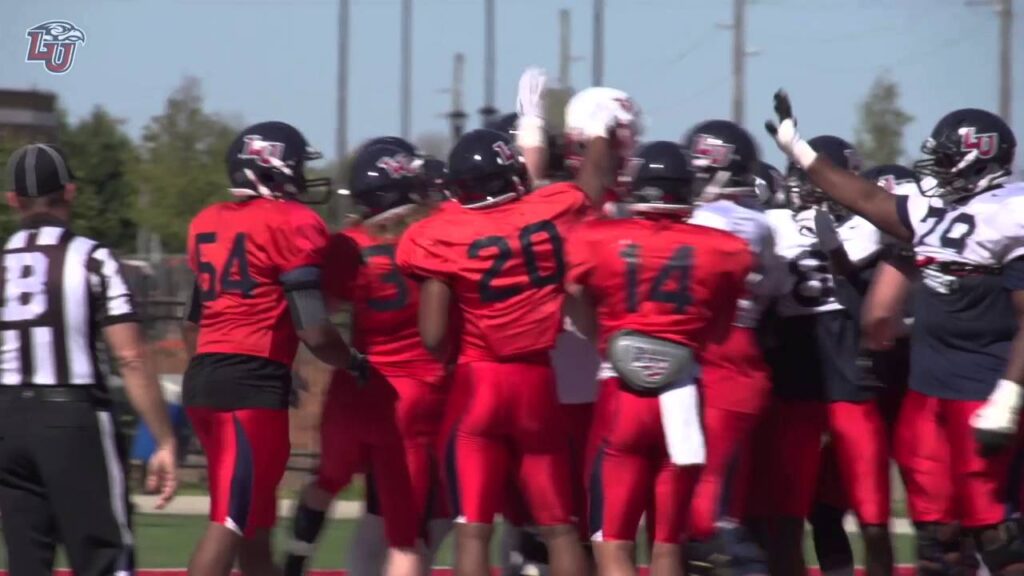 nathan norman liberty football spring game highlights sctop10