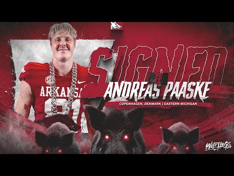 national signing day 2024 andreas paaske razorback football