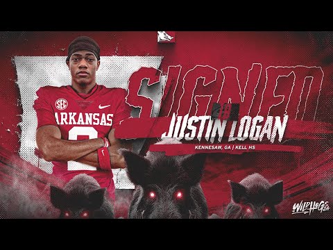 national signing day 2024 justin logan razorback football