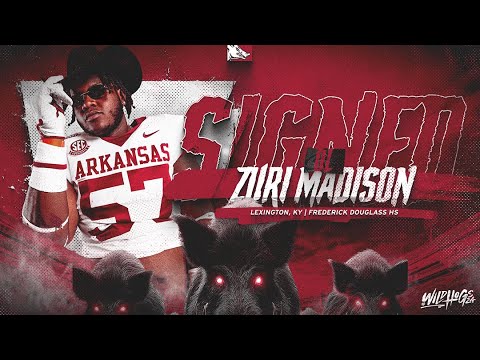 national signing day 2024 zuri madison razorback football