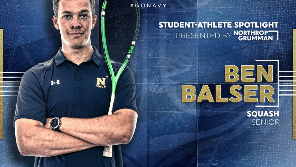 naval academy student athlete spotlight ben balser