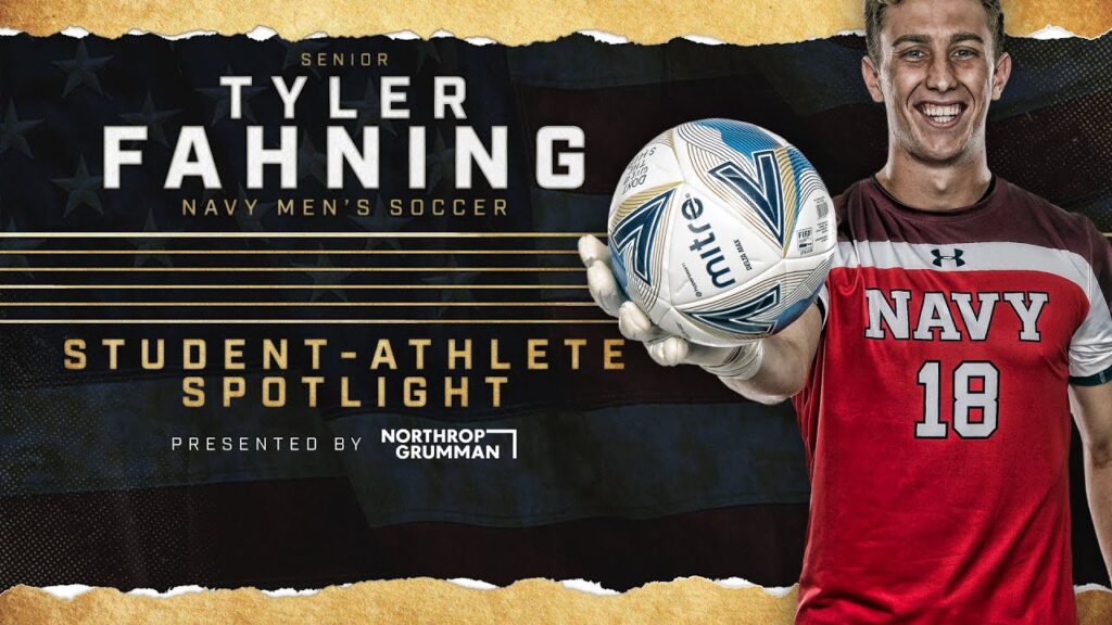 naval academy student athlete spotlight tyler fahning