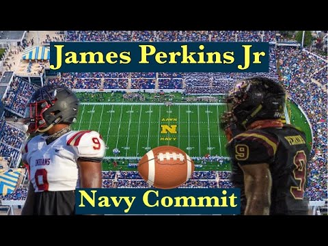 navy commit james perkins jr highlights