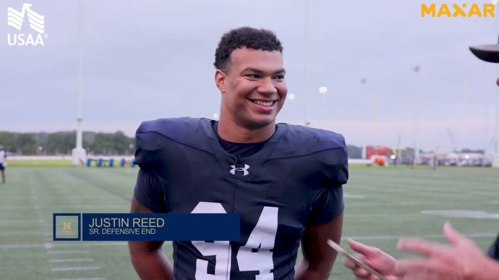 navy football interview blake horvath jerrick hall justin reed air force week