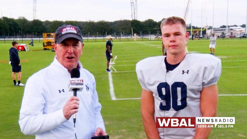 navy insider interview with navy punter riley riethman