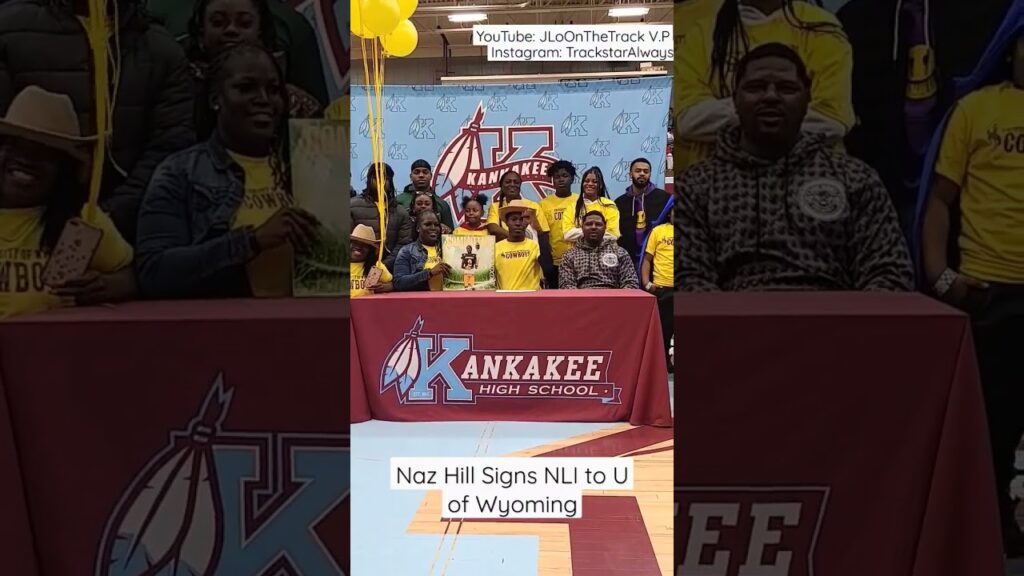 naz hill signs nli to university of wyoming football jloonthetrack wyoming nazhill kankakee