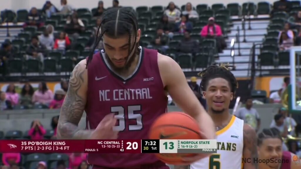 nc central poboigh king vs nsu fullhighlights february 19th 2024 2024 24 ncaa season