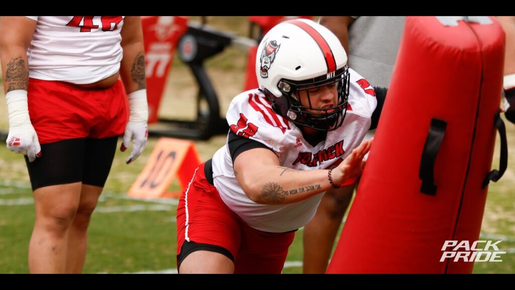 nc state dt dj jackson meets with the media prior to the louisana tech game