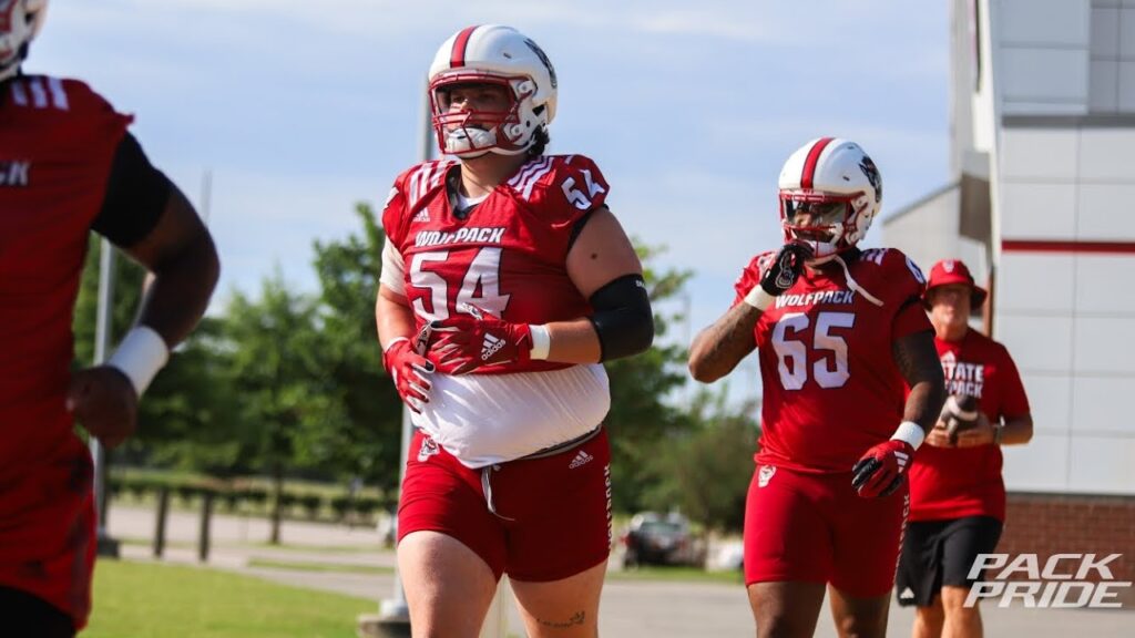 nc state ol val erickson talks adjusting to interior line coming to nc state