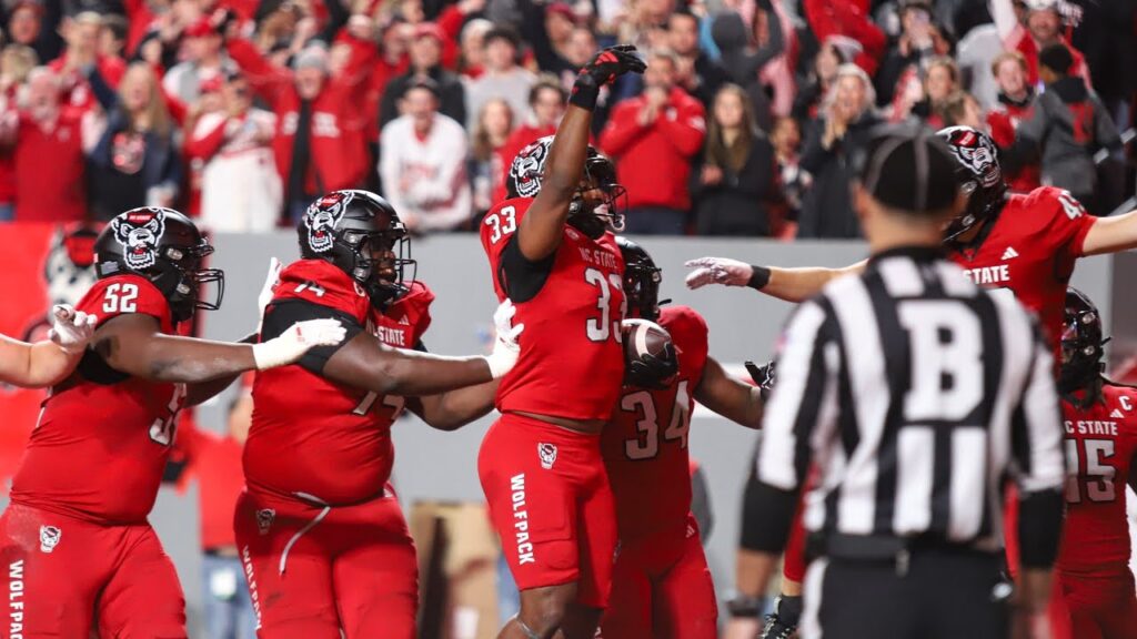 nc state rb jordan poole on scoring first career td beating miami