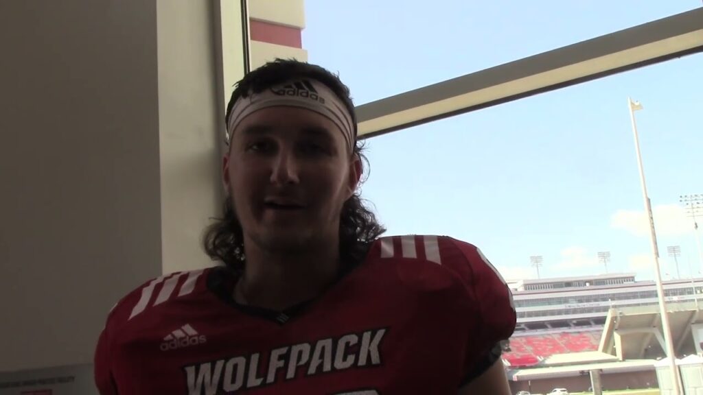 nc state redshirt sophomore punter caden noonkester interview