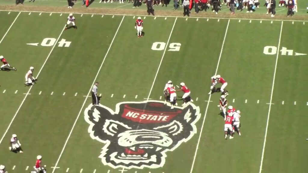 nc state wide receivers noah rogers wesley grimes highlights