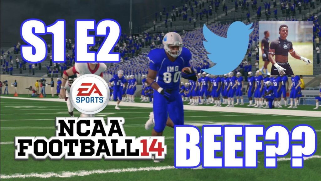 ncaa 14 road to glory myles cook s1 e2 new beef