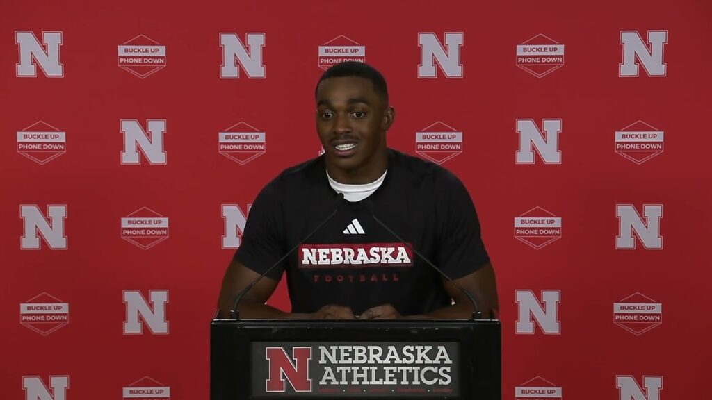 nebraska football marques buford jr rutgers postgame