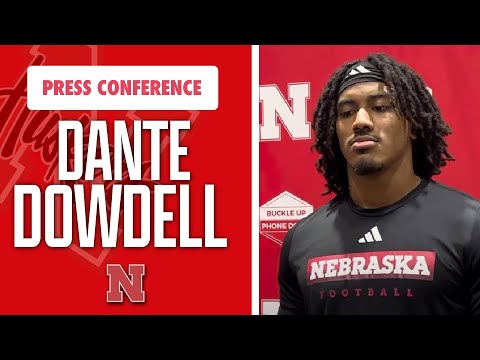 nebraska rb dante dowdell talks colorado win