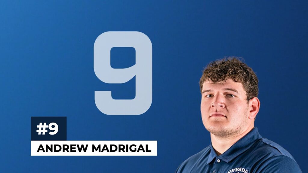 nevada football 25 player countdown 9 center andrew madrigal