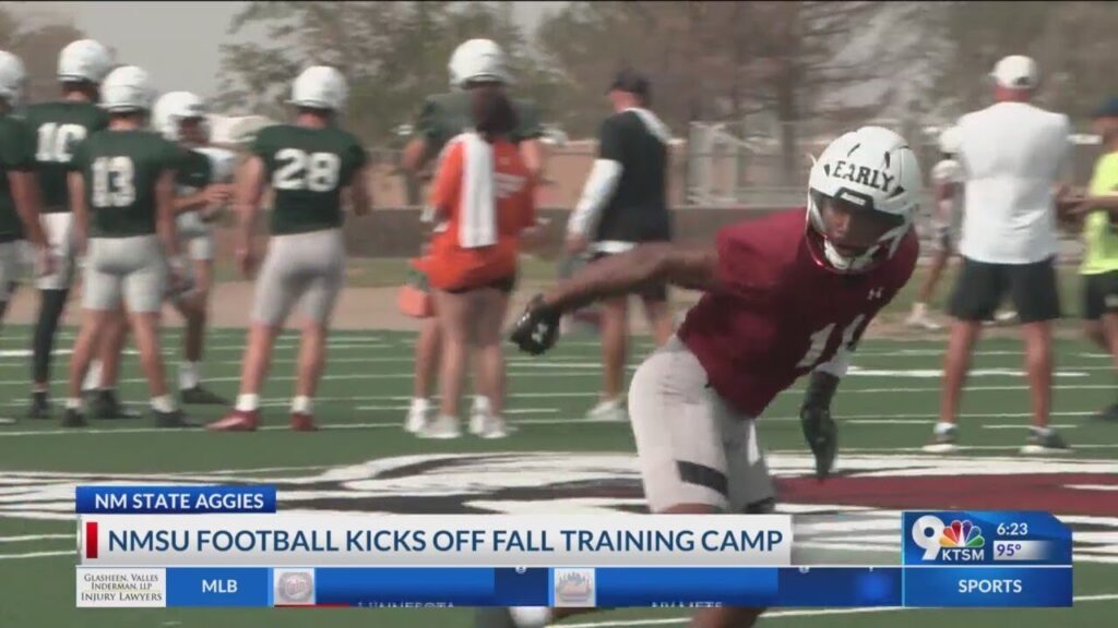 new mexico state football kicks off fall camp for 2024 season