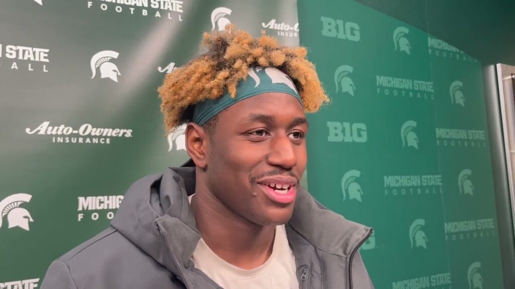 new michigan state te tyneil hopper talks spring football