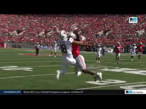 nfl academy alum arkansas state te seydou traore makes unreal catch vs ohio state