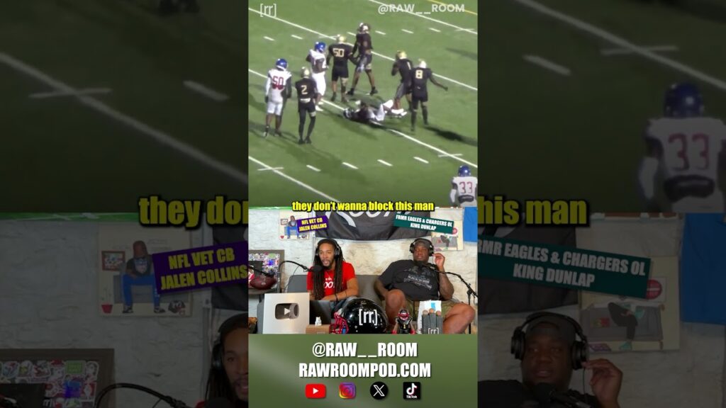 nfl vets react to high school highlight 3 star recruit bowling green de malik moses nfl shorts