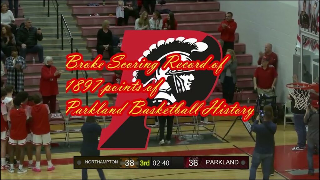 nick coval breaks parkland basketball scoring record