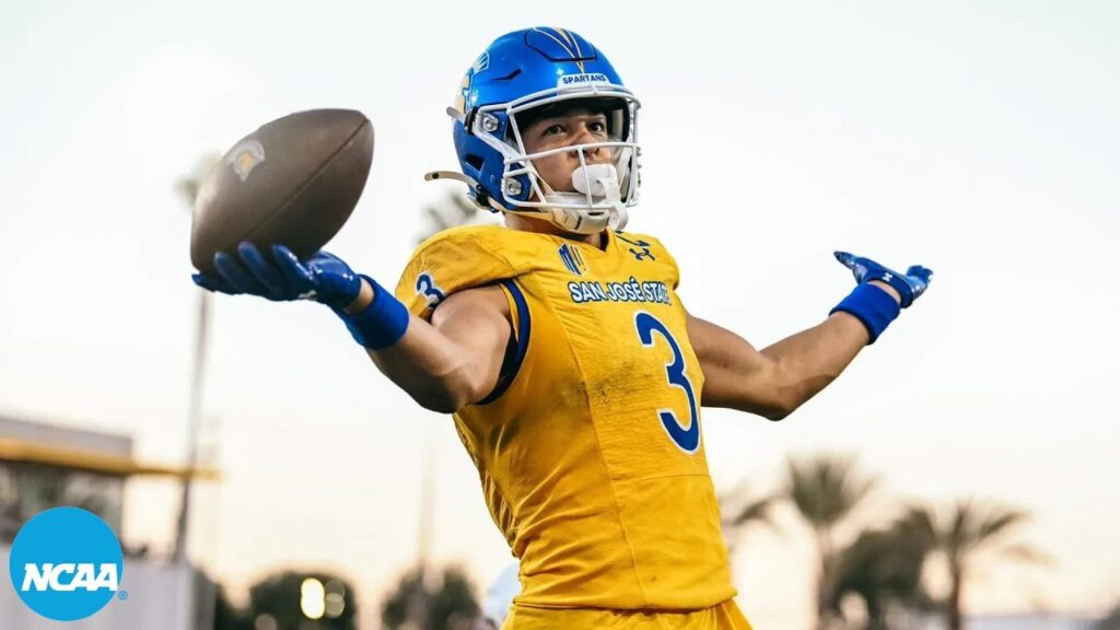 nick nash 17 catches 225 yards 3 tds for sjsu vs kennesaw state 1