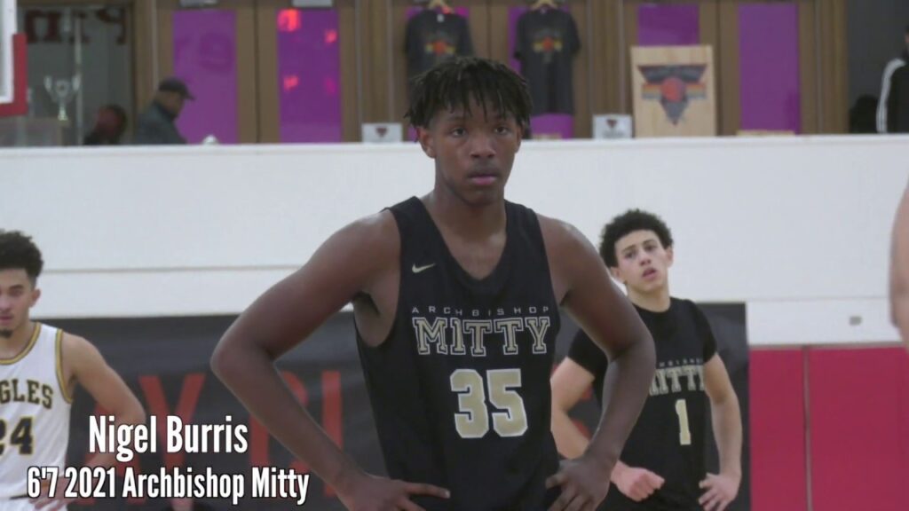 nigel burris 67 2021 archbishop mitty junior season highlights