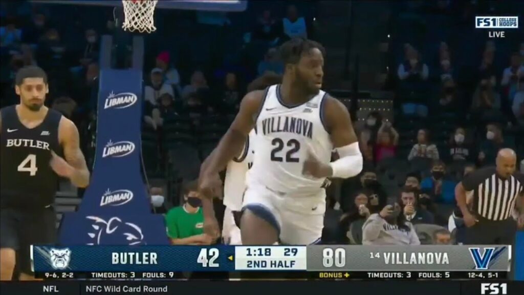 nnanna njoku 22 2021 22 villanova basketball highlights