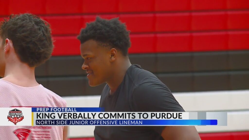 north side junior offensive lineman jordan king commits to purdue