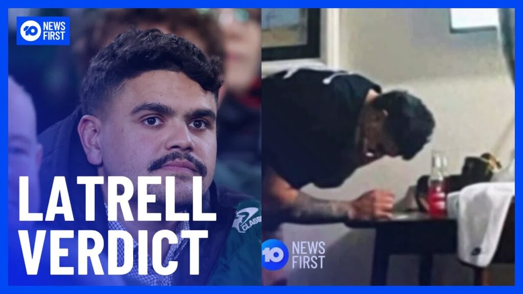 nrl star latrell mitchell given 40000 in fines one match ban over photo scandal 10 news first