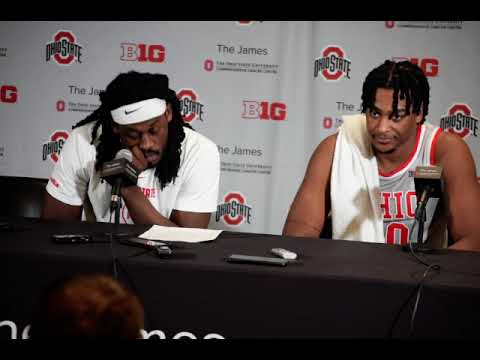 ohio states isaac likekele and brice sensabaugh break down 93 77 win vs iowa 1