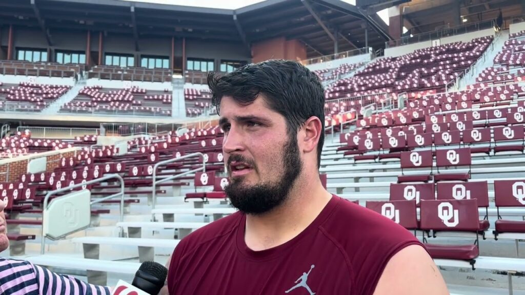 oklahoma football ot michael tarquin interview 8 20 24