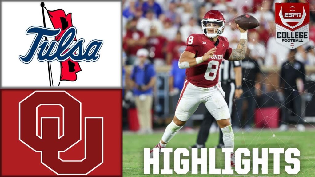 oklahoma sooners vs tulsa golden hurricane full game highlights