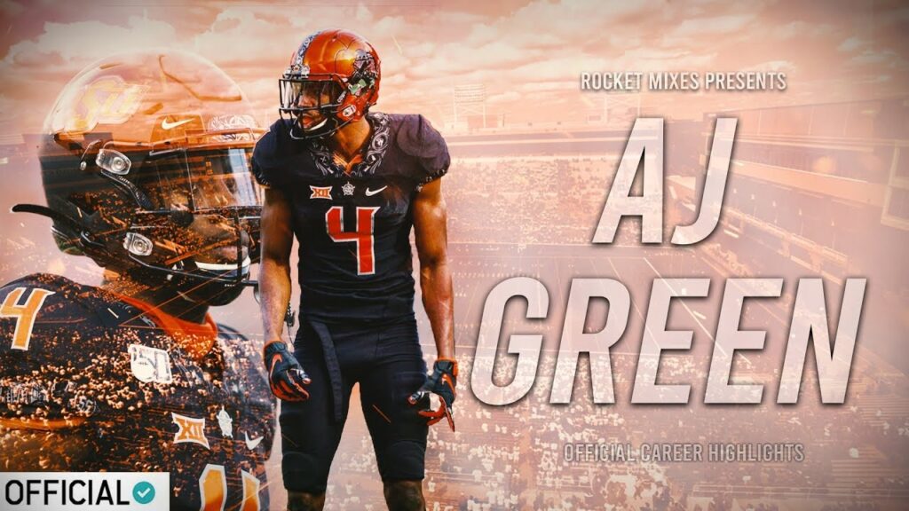 oklahoma state cb aj green official career highlights