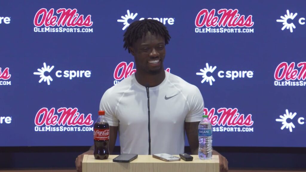 ole miss after practice defensive back brandon turnage