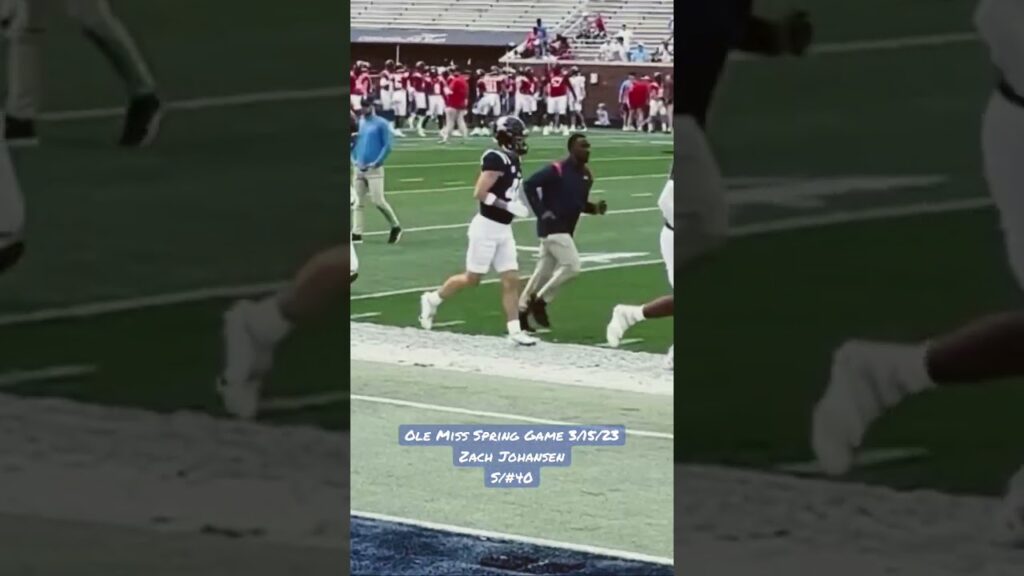 ole miss spring game 2023 olemiss olemissfootball zachjohansen mynephew prouduncle family