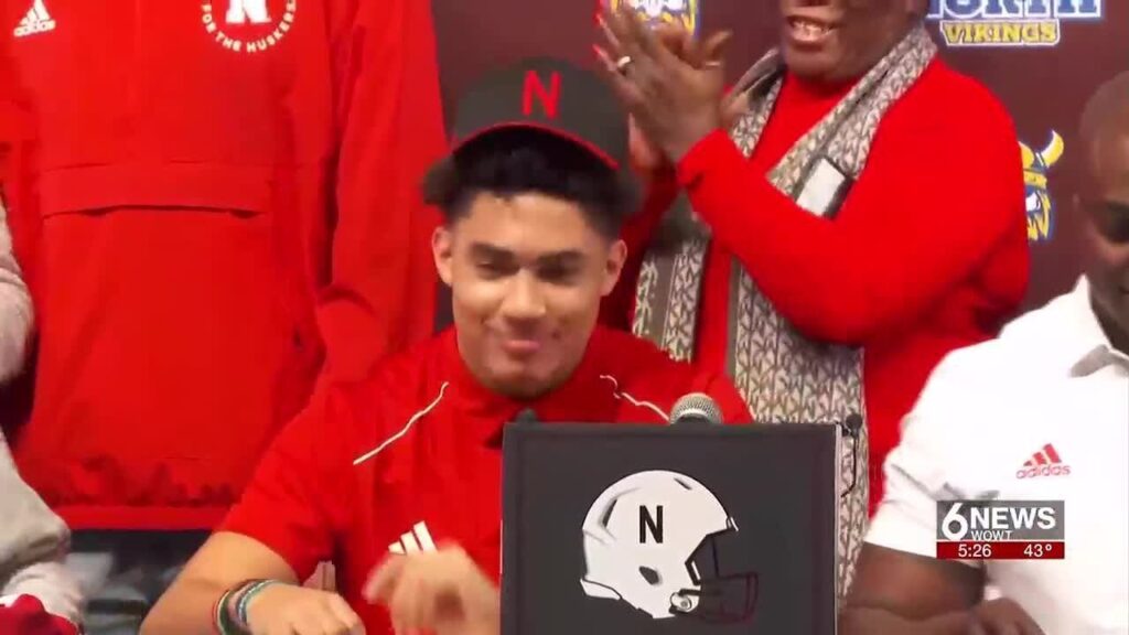 omaha north cb donovan jones signs with nebraska